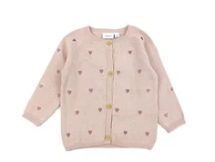 Name It sepia rose hjerter cardigan